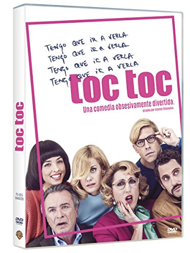 DVD Toc Toc (Edição em Espanhol) (Vídeo) Warner - Dvds e vídeos - psicólogo, trastorno obsessivo compulsivo, manias, obsessões