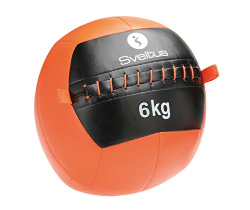 Bola de Futebol SVELTUS Wall Ball (35 cm) Sveltus - Bolas medicinais - 35 cm, absorve choques, cordas fixas