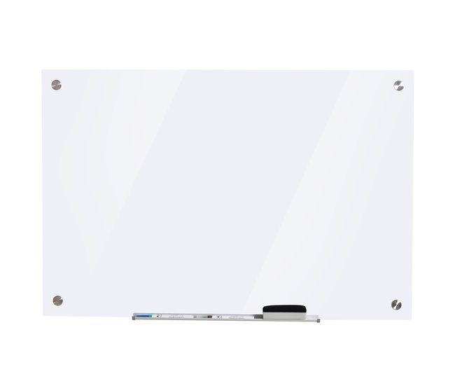Quadro Branco de Parede VINSETTO | 90 x 60 x 0.45 cm - Branco Vinsetto - Quadros brancos de apagar a seco - quadro, branco, parede, vinsetto, 90x60cm