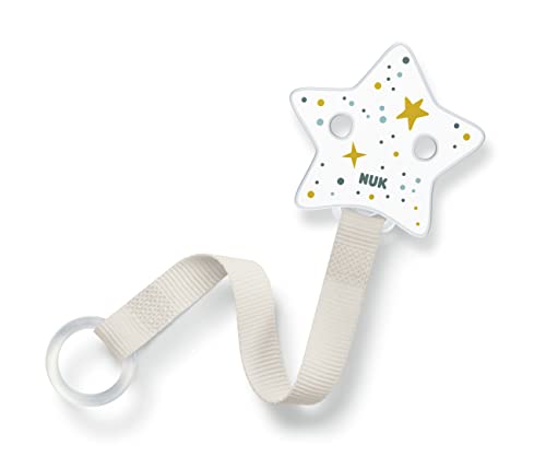 Tira para Chupeta NUK Family Love Star Cinza MAPA GMBH - Cuidados com a higiene oral - chupeta, nuk, Family Love, star