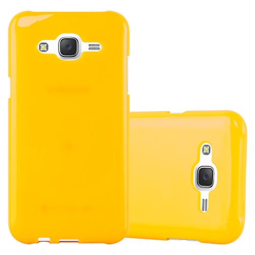 Capa para Samsung Galaxy J5 2015 Amarelo CADORABO - Capas para telemóveis - amarelo, silicone, resistente ao pó, resistente a riscos