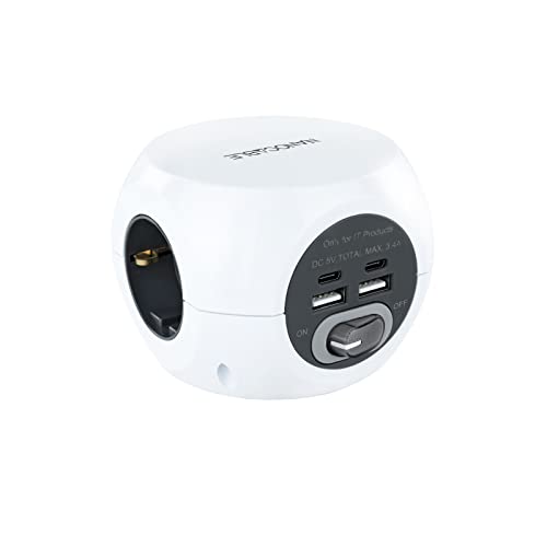 Carregador NANOCABLE 10.37.0001 (USB - 5 V) NANOCABLE - Roupa - usb, universal, ca, 5 V