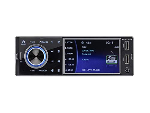 Rádio Digital CALIBER RMD402DAB-BT (Preto - Analógico e digital - FM, DAB, DAB+ - Pilhas) Caliber - Downloads de música digital - digital, fm, dab+, 2 usb