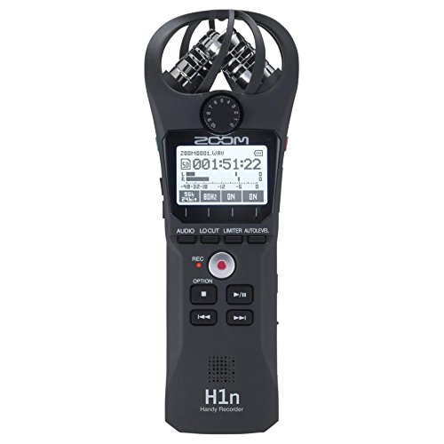 Gravador de áudio ZOOM H1N Preto e Prateado Zoom - Gravadores de voz - 2 canais, mp3, wav, visor incorporado