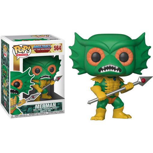 Figura MATTEL Masters of the Universe Merman Funko - Bonecos de ação e brinquedo - masters of the universe, Merman, pvc, 9 cm