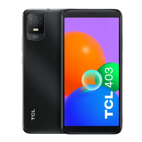 Smartphone TCL 403 (6.52'' - 2 GB - 32 GB - Preto) TCL - Telemóveis - 6.52 polegadas, 2 gb ram, 32 GB, preto