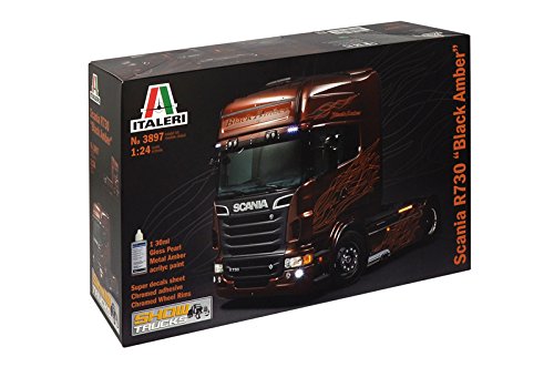 Modelo de veículo terrestre ITALERI 3897 (14 anos) Italeri - Kits de modelos em escala - preto, azul, 1/24, plástico