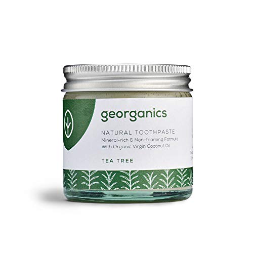 Pasta de Dentes REMINERALIZANTE com Óleo de Coco 60 ml Georganics - Pasta de dentes - reminalizante, óleo de coco