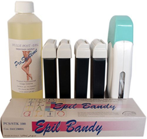 Kit de depilação com calor EPILWAX 4 Azuleno EpilWax - Acessórios de banheiro - kit, depilação, calor, epiwax, azuleno