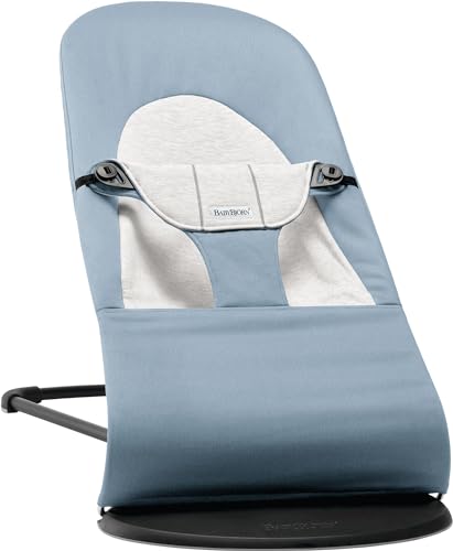 Babybjorn Balança Soft Hammock 50X100Cm Cinzento e Azul BabyBjörn - Brinquedos para bebês e equipamentos de atividades - balança, soft, cinzento, azul
