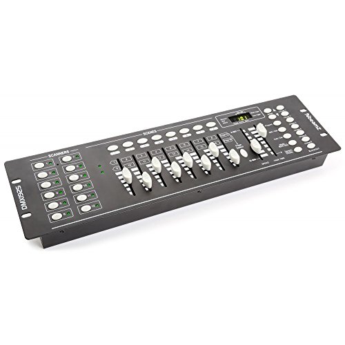 Controlador de Efeito BEAMZ DMX192 (192 Canais) Beamz - Controladores de efeitos especiais - 192 canais, midi, compacto, portátil