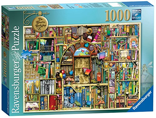 Puzzle RAVENSBURGER The Bizarre Bookshop (Idade Mínima: 8 Anos) Ravensburger - Quebra-cabeças de encaixar - puzzle, ravensburger, loja estranha, idade mínima: 8 anos