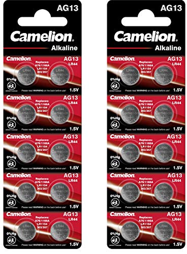Pilha Recarregável CAMERON 20 X AG13 (1.5V - 3mm) IDEN Grosshandelshaus Berlin - Baterias de uso geral - recarregável, ag13, 1.5v, 3mm