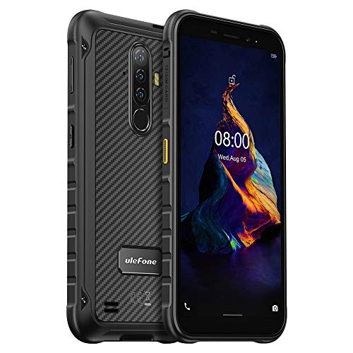 Smartphone ULEFONE Armor X8 (6.3'' - 4 GB - 64 GB - Preto) Ulefone - Telemóveis - 6.3'', 4 GB, 64 gb, Android 10