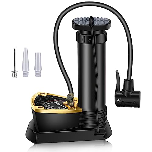 Mini-Bomba de Ar para Bicicleta e Pneus - 11 Bar AOKITO - Bombas de bicicleta - portátil, compacta, 1,1 bar, adaptador universal