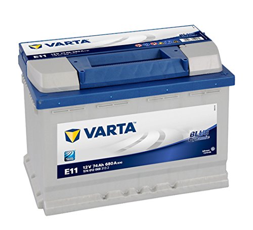 Bateria Recarregável VARTA E11 Blue Dynamic Varta - Sistemas elétricos e de potência de veículos automotores - 12V, 74AH, 680a, automóveis