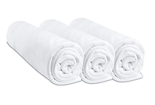 Lençol BAULABOX 6 Unidades (Algodão - Branco) Easy Dort - Lençóis - algodão, branco, 6 unidades