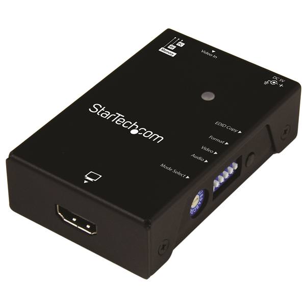Cabo Adaptador StarTech.com VSEDIDHD VGA + 3.5mm para DisplayPort STARTECH.COM - Áudio - vga, displayport, adaptador