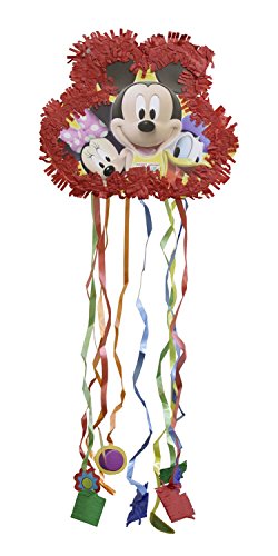 Piñata Amscan Disney Mickey Mouse (Idade Mínima Recomendada: 3 anos) Procos - Brinquedos - mickey mouse, 3 anos, cartão, 2 orifícios