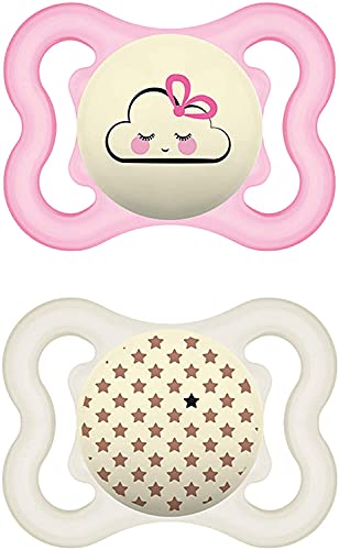 Mam Silicone Supreme Night 0-6 Meses Rosa MAM Babyartikel GmbH - Chupetas e mordedores - silicone, supreme, 0-6 meses, rosa