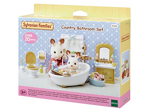 Conjunto de brinquedos de banho SYLVANIAN FAMILIES SYLVANIAN FAMILIES - Conjuntos de brinquedos - acessórios, banheira, lavatório, mesa de bar