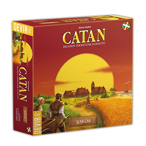 Jogo de tabuleiro DEVIR Catan (Idioma: Espanhol) Devir - Jogos - estratégia, 2-4 jogadores, 10 anos
