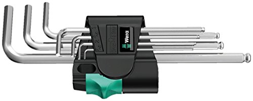 Conjunto de Chaves de Fenda HEXAGONAL WERA 950/9 Hex-Plus Wera - Chaves inglesas - conjunto, chaves, fenda, hexagonal, wera, 950/9