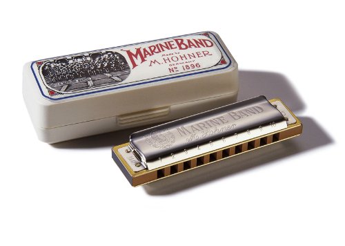 Hohner Harmonica Marine Band 10 Hole La Hohner - Acessórios para instrumentos musicais e orquestra - 10 buracos, resistente, qualidade
