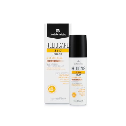 Protetor Solar HELIOCARE 360º Color Gel SPF50+ (50 ml) Heliocare - Produtos de bronzeamento - spf50+, uv-a, uv-b, gel, proteção natural
