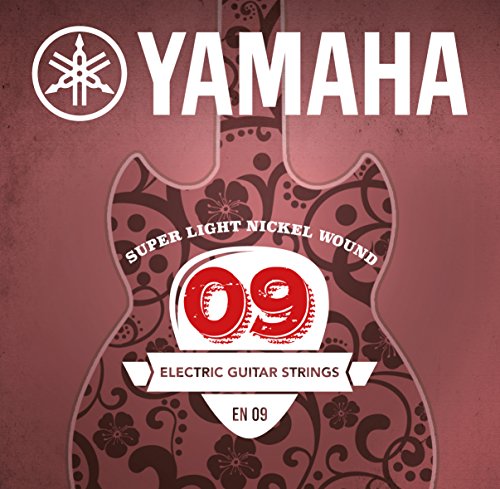 YAMAHA 3 Cordas Elétricas Guitarra Estd En09 YAMAHA - Acessórios para guitarra - preto, nylon, 108 cm, 3 cordas