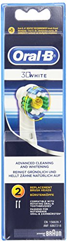Recargas de Escova de Dentes Elétrica ORAL B 3D White Oral-B - Acessórios para escova de dentes - recarga, escova eléctrica, oral-b, 3d white