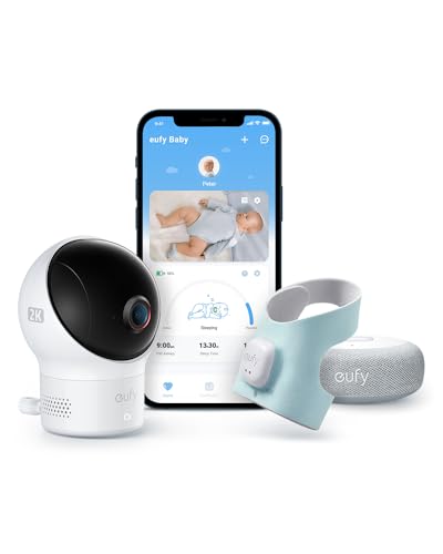 Intercomunicador para Bebés Eufy Sock | Branco Anker - Computadores - intercomunicador, bebés, eufy sock, branco, sem fios, óptico