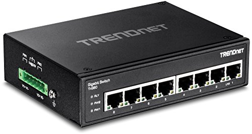 Switch TRENDNET TI-G80-00 em Preto (8 Portas) Trendnet - Concentradores e comutadores - Switch, trendnet, ti-g80-00, preto, 8 portas, lan