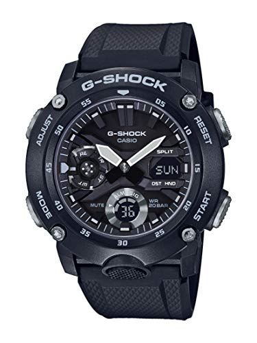 Relógio Casio Homem Ga-2000S-1aer Preto 50 Mm Casio - Relógios - cronómetro, alarme diário, calendário automático, resistente à água
