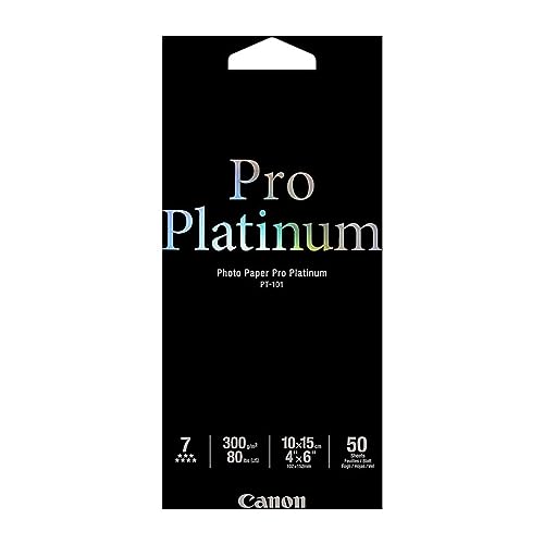 Papel Fotográfico CANON 2768B014 (50 Folhas) Canon - Papel de impressora e copiadora - papel fotográfico, canon, 2768b014, 50 folhas, A6, 300g