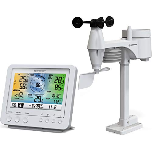 Estação meteorológica digital BRESSER 7001600CM3000 (Wi-Fi) Bresser - Previsores do tempo e estações - temperatura, humidade, pressão, vento, precipitações, wifi