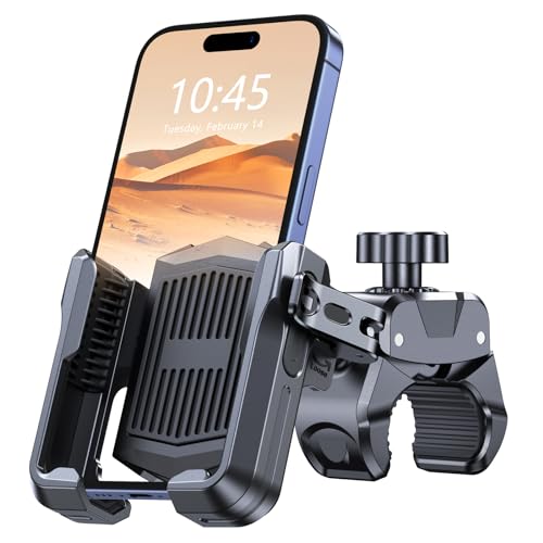 Suporte Smartphone para Bicicleta ROLGNO Rolgno - Suportes para telemóveis - porta-telefone, preto