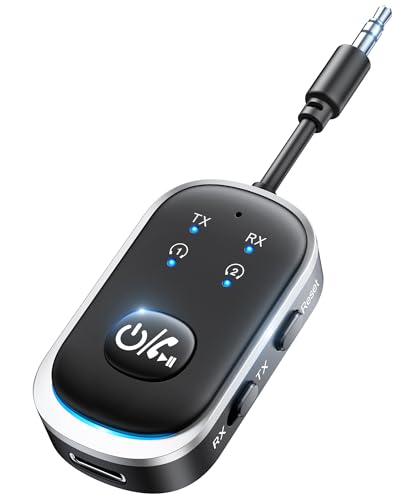 Receptor Bluetooth MOHARD BT-2 em 1 (Preto) Mohard - Acessórios para receptores de áudio e vídeo - bluetooth, 4.0, sbc, aac