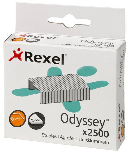 Caixa de Grapas REXEL 2100050 (2500 Un - Aço Inoxidável) Rexel - Grampos - 2500 un, metal, aço inoxidável