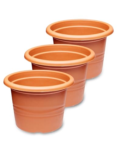 Vaso GARRONDA GD-0022 (Plástico - Verde - 28 x 28 x 20 cm) Garronda - Móveis de exterior - plástico, verde, 28x28x20 cm