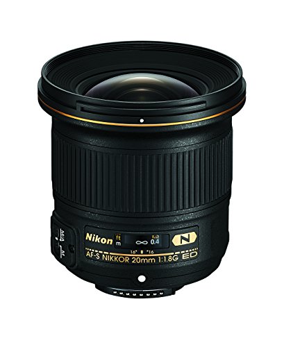 Objetiva NIKON AF-S 20mm F/1.8G ED VR (Encaixe: Nikon F - Abertura: f/16 - f/1.8) Nikon - Lentes de câmera - 20mm, f/1.8, estabilizador de imagens, nikon f