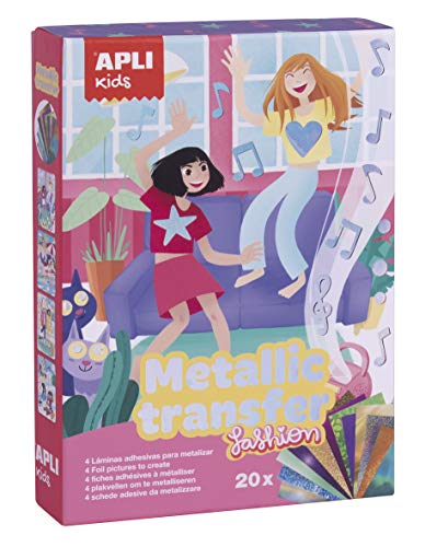 Autocolantes Decorativos APLI Metallic (Multicor) Apli kids - Kits de artesanato de brinquedos - multicor, metallic, transferível