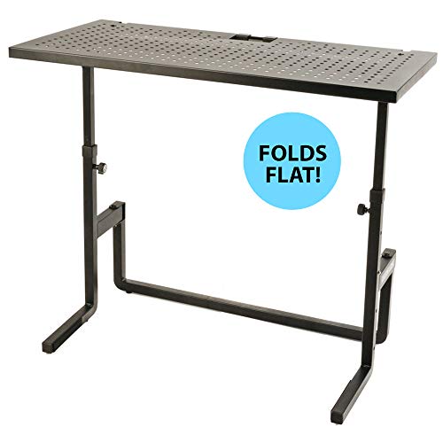 Mesa de mistura BOSS DJDJ-233 QuikLok (Preto - 2 x 33.3 - 4 x 12) Quik-Lok - Eletrodomésticos de cozinha - quiklok, 2x33.3, 4x12, ajustável, 90kg