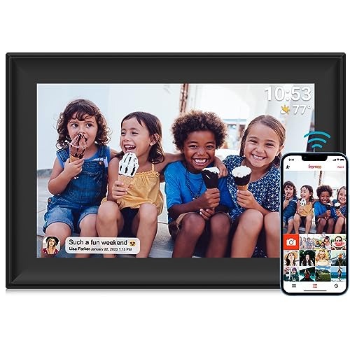 Moldura Digital FRAMEMO Frameo (10.1'' - Wi-Fi) YENOCK - Porta-retratos - digital, wi-fi, 10.1 polegadas