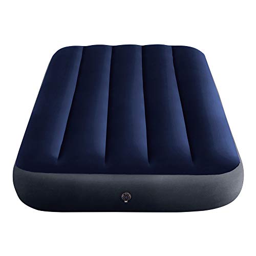 Colchão Insuflável INTEX (Azul - Poliéster - 152x203cm) INTEX - Colchões de ar - insuflável, 152x203cm, poliéster, azul