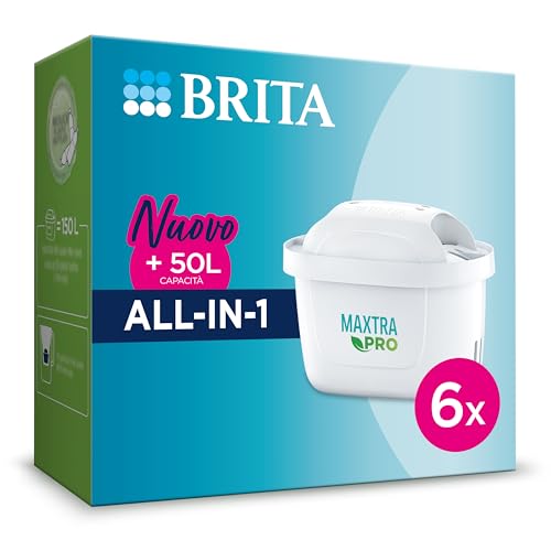 Filtro para Jarro de Água Brita Maxtra Pro (6 Un) BRITA - Cartuchos de filtro de água - resistente à cal, branco, cobre, 6 peças