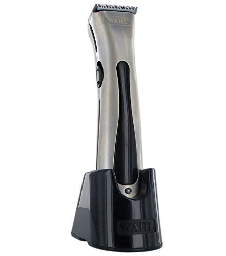 Aparador de Barba Wahl Beret Preto e Prateado WAHL - Barbear e cabelo - bateria, preto, prateado, tomada EU