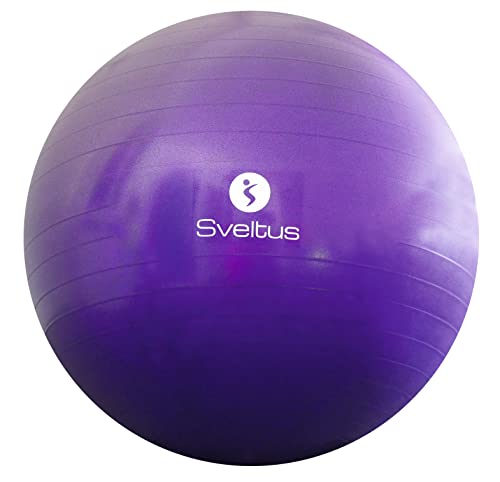 Bola de Futebol SVETLUS (Unisexo - Violeta) Sveltus - Futebol - fitness, diâmetro 75 cm, tolerância +/- 10%, borracha anti-explosiva