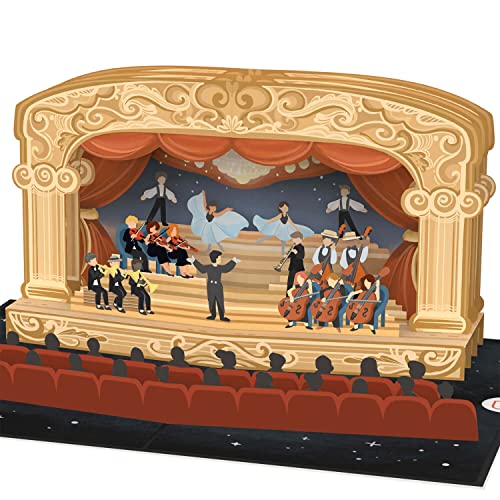 Cartão POP-UP PAPERCrush Teatro (Preto - 21x14.8cm) papercrush - Cartões de cumprimentos e de nota - pop up, preto, 21x14.8cm