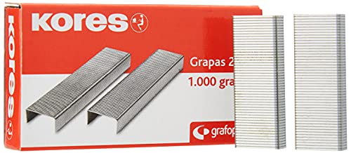 Pregos 1000 Unidades 24/6 GRAFOPLAS Grafoplás - Grampos - pregos, 1000 unidades, galvanizados, tamanho 22/6, alambre, alta qualidade